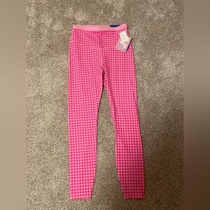 Joy Lab Pink Gingham 7/8 Leggings